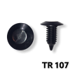 TR107 - 25 or 100 / Trim Panel Retainer (Hole Size 5/16")